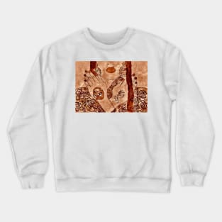 Mexican Mayan Chocolate Model No. 3 Crewneck Sweatshirt